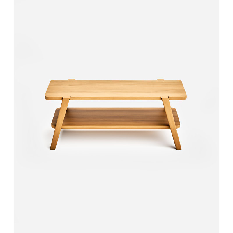 Apanas Solid Wood Coffee Table