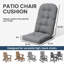Ensemble de coussins de siège / dossier Adirondack d'extérieur de l 20 po x P 20 po x H 4 po-93859922-104135856