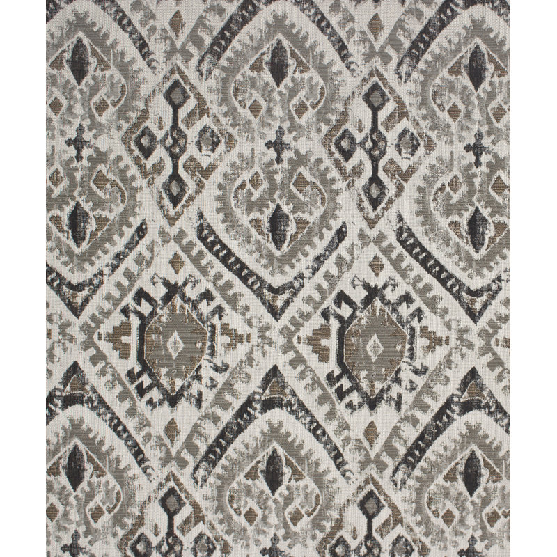 Rotary Fabric, Gray/Black