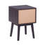 Knowlton 40cm W Manufactured Wood Bedside Table