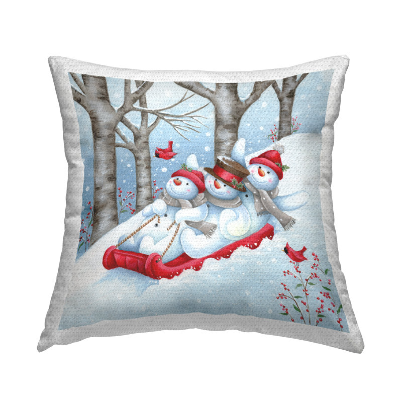 Housse et insert de coussin décoratif carré en polyester pour l'intérieur et l'extérieur