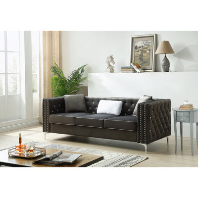 Glory Furniture Paige Sofa, Upholstered Sofa