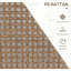 Ensemble de coussins capitonnés à boutons avec meubles de patio, chaises berçantes en rotin, table basse-126443598