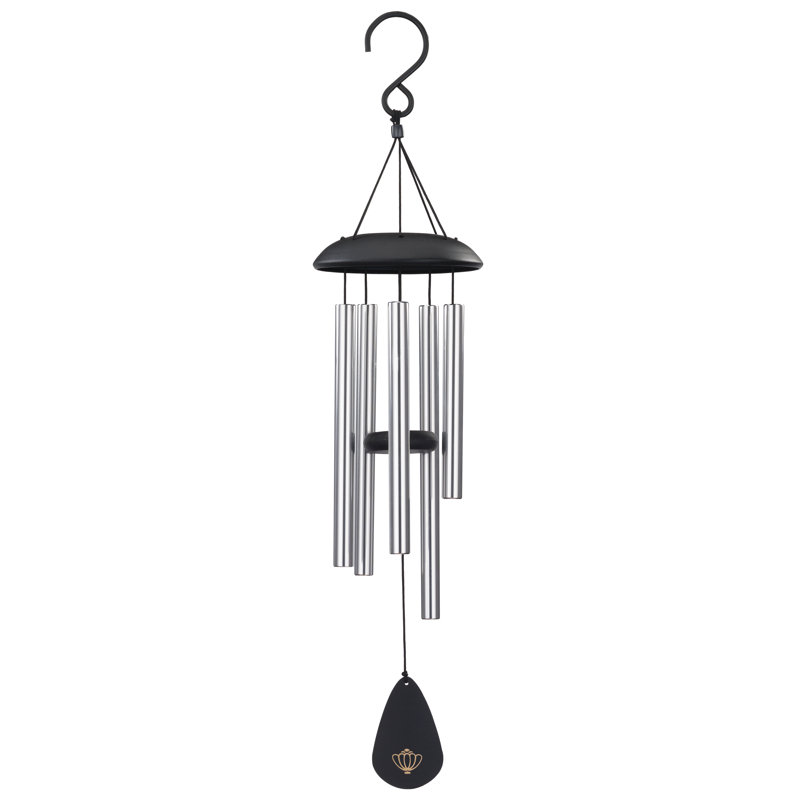 Carillon Regal Classic, H 25 po x l 6 po x P 6 po, Argent