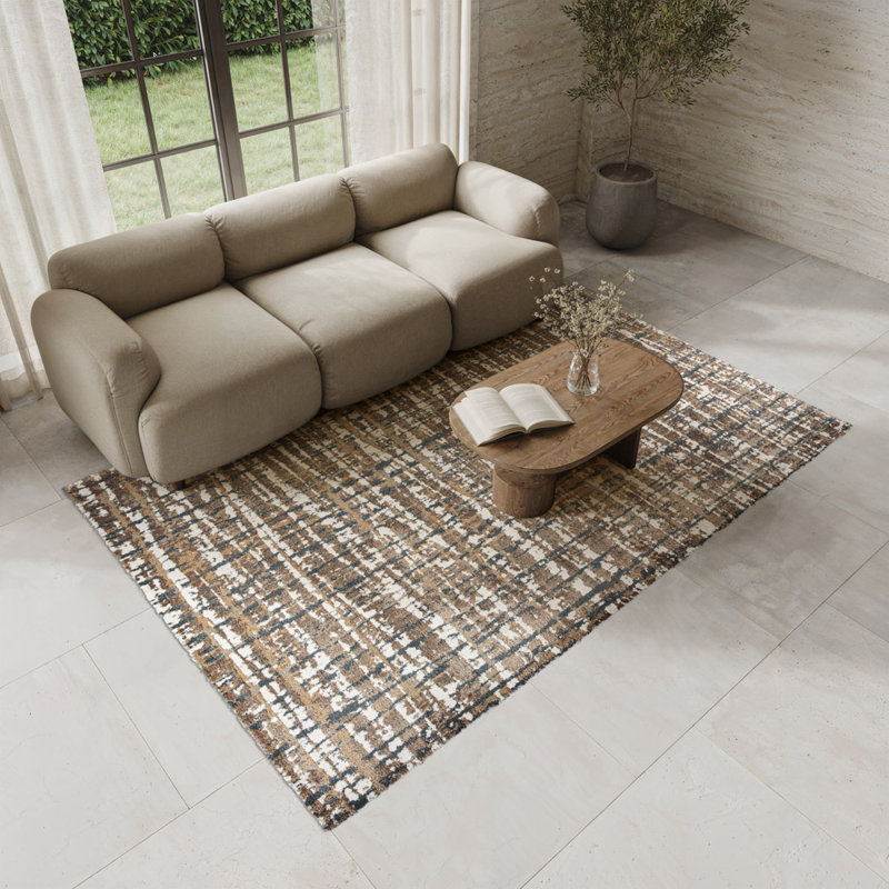 Plaza Power Loom Polyester Rug, Rectangle 133 x 195 cm