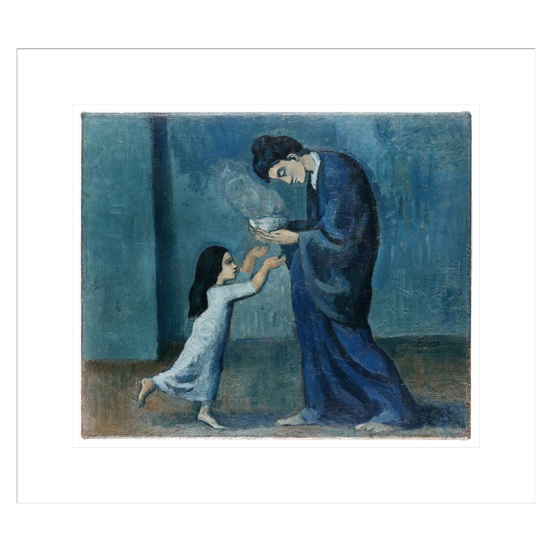 «By Pablo Picasso», estampe numérique encadrée, H 17,75 po x l 20,06 po