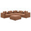 Colleen - Coussin arrière en terre cuite avec coussins Colleen-10141423