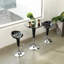 Brucknell Swivel Adjustable Height Counter Stool with Metal Frame-1661389108