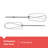 BLACK+DECKER Lightweight Hand Mixer, White, MX1500W
