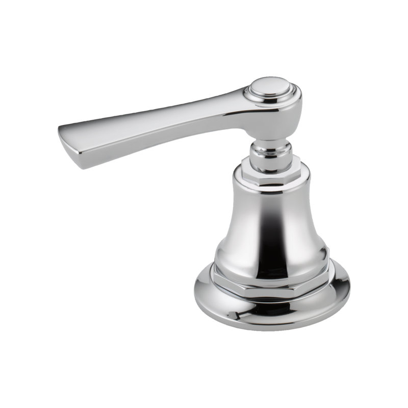 Rook® Double Handle Deck Mounted Roman Tub Faucet, Lever, Chrome