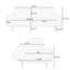 Canapé double confortable avec dossier réglable et coussins décoratifs pour divers espaces-1824950117