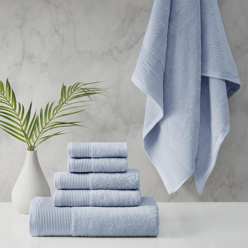 Serviette de bain, Bleu