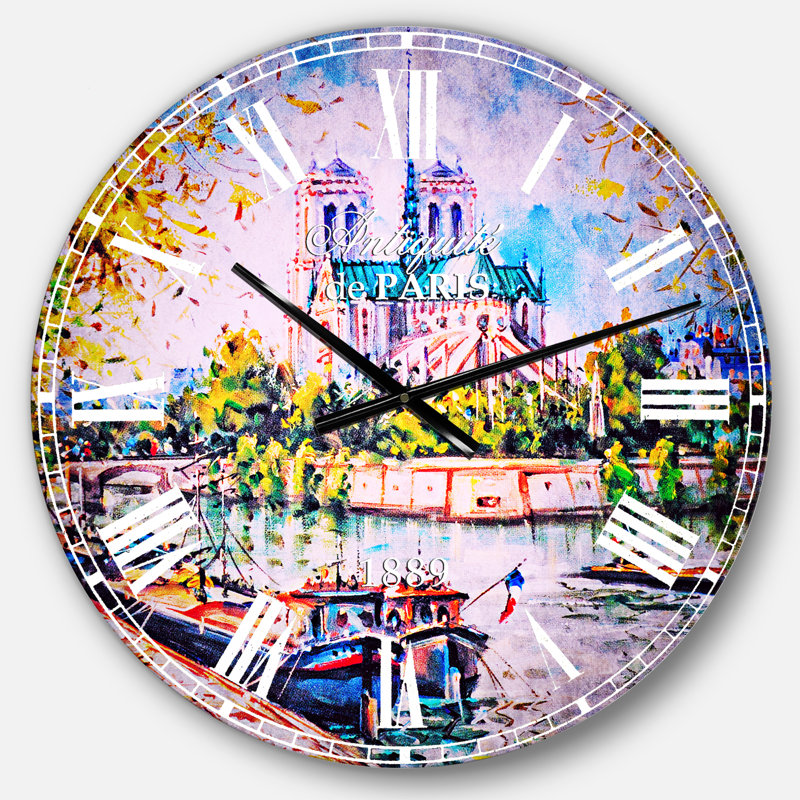 Horloge murale Swigart, Moyen