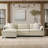 108" W Modern Sectional with Ottoman-2015922788