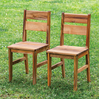Ensemble de 2 chaises d'extérieur Acadia
