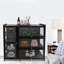 Armoire de cuisine avec porte en acrylique