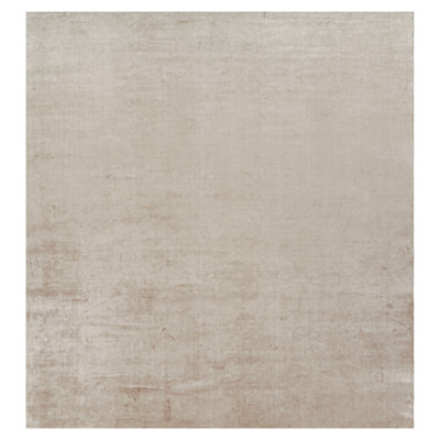 Textural Hand Knotted Cotton Area Rug