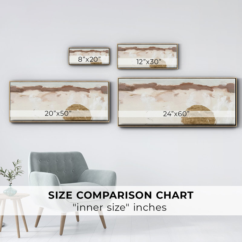 Winter Medallion III- Framed Canvas