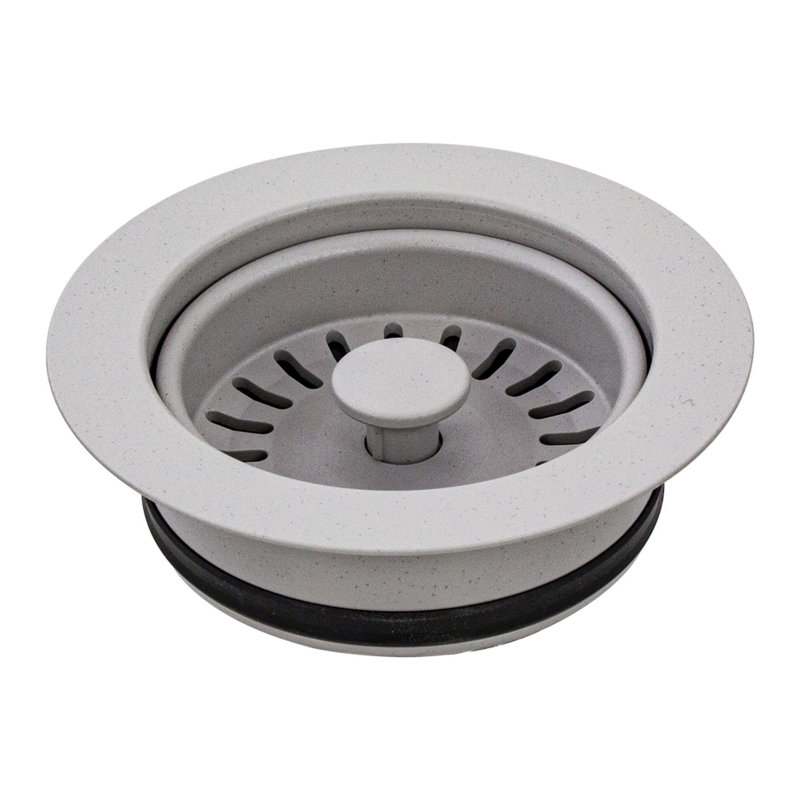 Basket Strainer, Concrete Gray