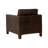 Upholstered Armchair - Brown