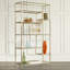 HomeAccent Geometric Bookcase