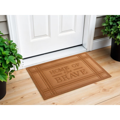 Tapis extérieur en polypropylène 24 po x 36 po
