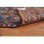 Tapis traditionnel à teinture végétale pré-1900 11 x 14
