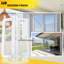 Ensemble de poignées de porte en verre coulissant GPT-87716103-135857682