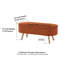 Banc de rangement rembourré Boucle-525334640