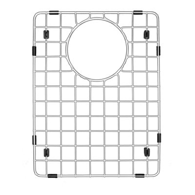 Karran 11 In. X 14 In. Stainless Steel Bottom Grid Fits Qt-610 / Qu-610 Large