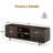 Rectangular TV Stand for TVs up to 75" with Open Shelf-1241524564
