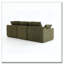 Canapé modulaire modulaire en forme de L Modern-1152774013