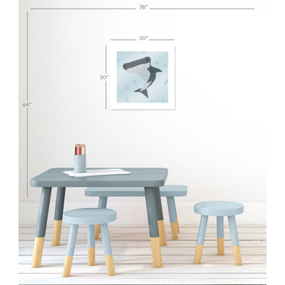 Happy Hammerhead Paper Print