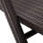 Chaise Lounge In Dark Brown - Polypropylene Material, 3D -Look Texture, Weather- For Patio And Backyard, Hand-Crafted Details, Assembly Required Resin Construction, Patio, Needed