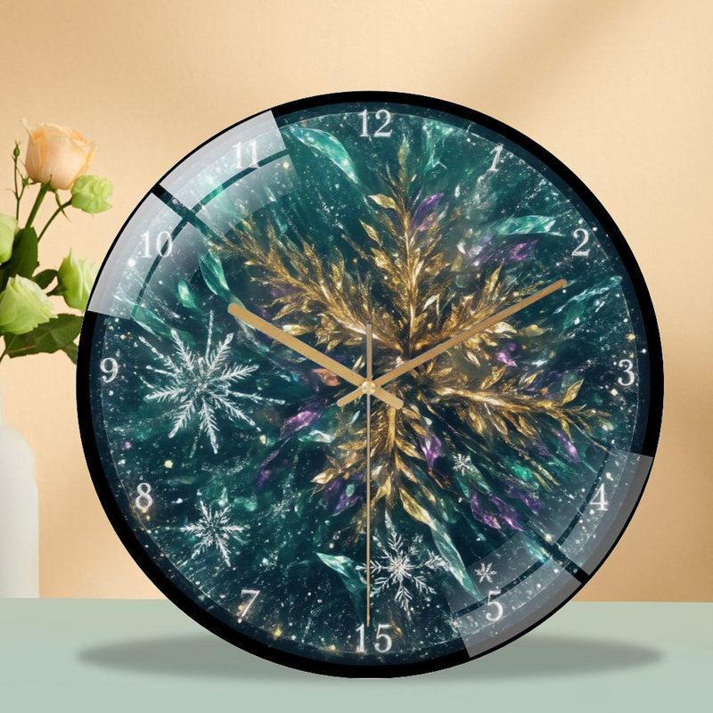 Horloge - Horloge murale en verre 12 po