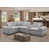 Light Gray Polyester/Chenille