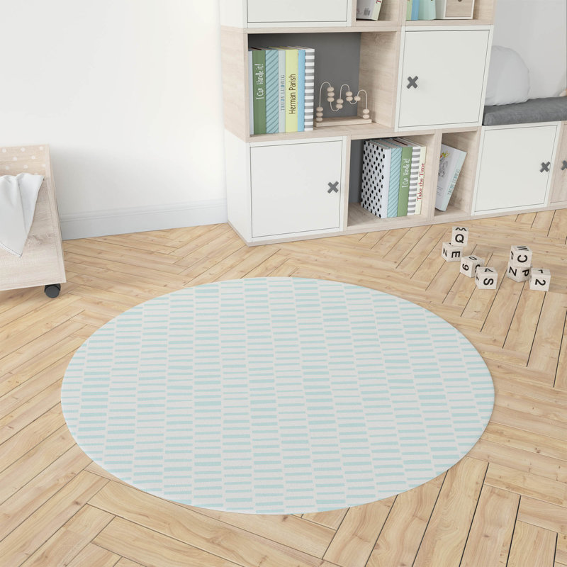 Tapis de jeu pour enfants Flat Attack, Bleu clair / bleu