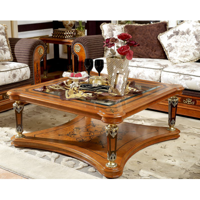 Infinity Furniture Import E-29 Square Coffee Table