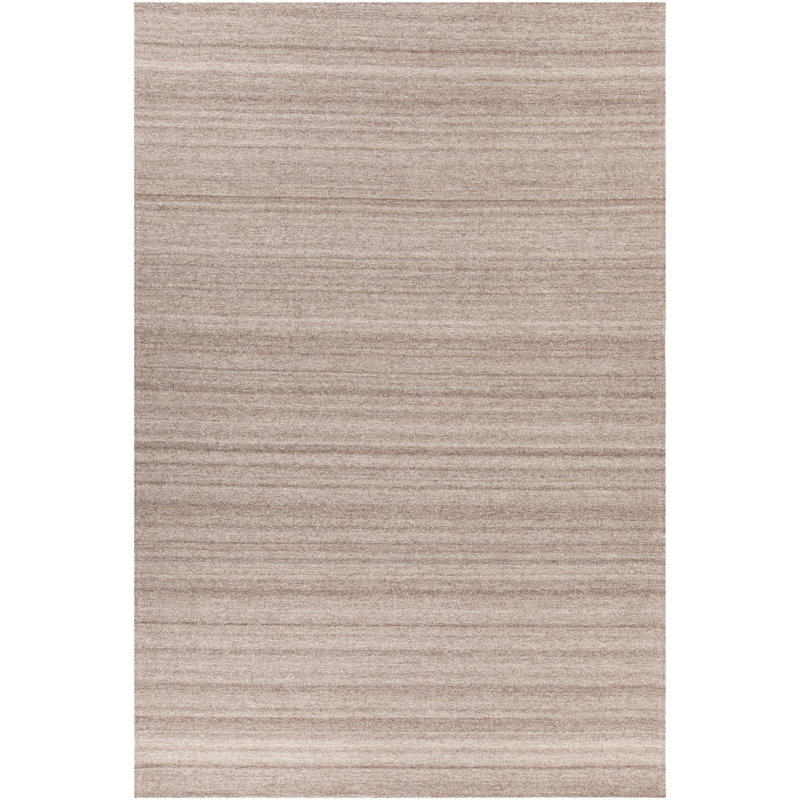 Tapis brun contemporain texturé Datto, 5 pi x 7 pi 6 po