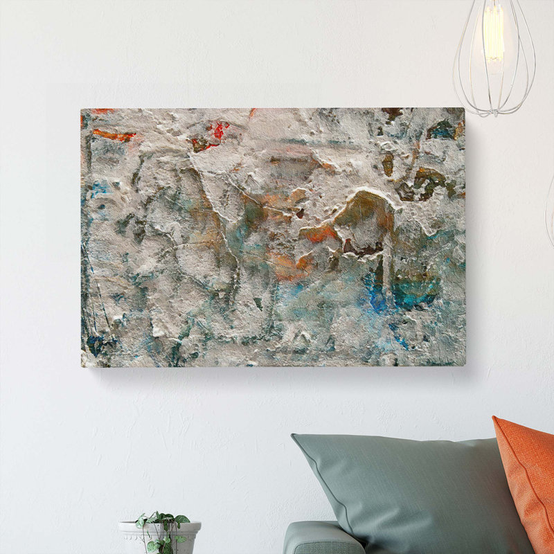 Abstract Art Painting Vol.343 - Wrapped Canvas, 50cm H x 76cm W x 3cm D
