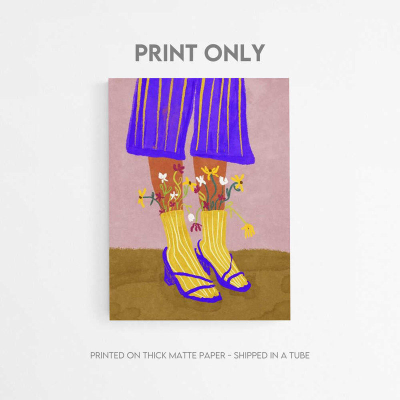 Reproduction d'art de mode: photographie de Raissa Oltmanns, encadrée ou non, 24" H x 32" W, Frameless Print, Does Not Apply