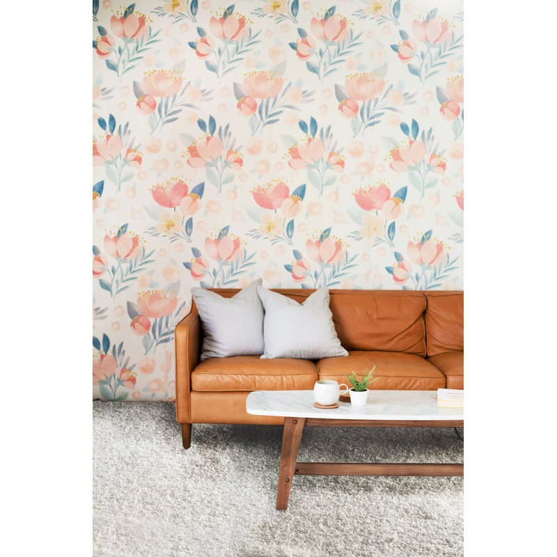 Floral Wallpaper, Pre-Pasted