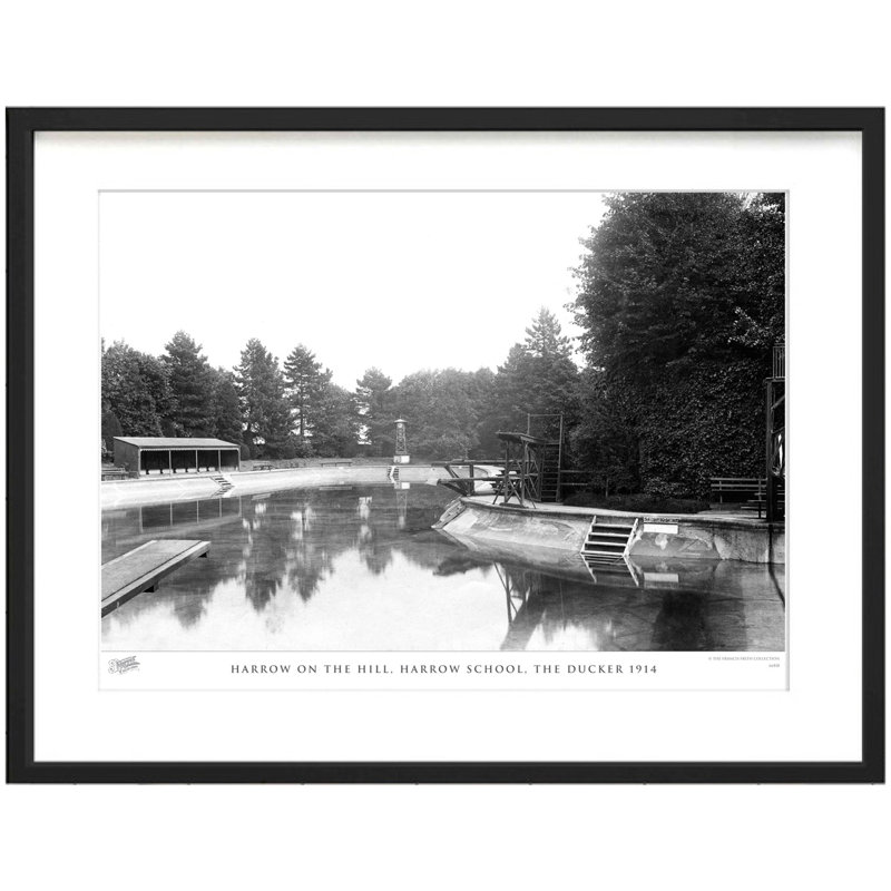 Harrow On The Hill, Harrow School, The Ducker 1914 by Francis Frith - Single Picture Frame Print, 60cm H x 80cm W x 2.3cm D