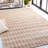 Sonnier Striped Flatweave Ivory/Natural Area Rug-648817850