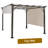Beige Replacement Canopy for Pergola