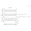 Bryana Straight Towel Rail Heated Towel Rails-602408674-602408677