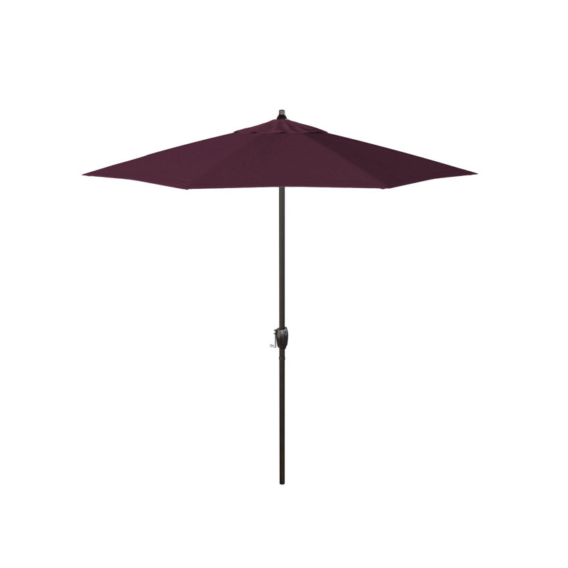 Parasol de marché octogonal Loudean, Performance mauve
