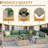 7 Piece Patio Conversation Set with Coffee Table and Cushions-1107576649