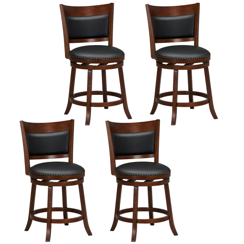 Tabouret de comptoir pivotant 25 po Rinley