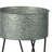 Set Of 3 Huxley Metal Decorative Pots
